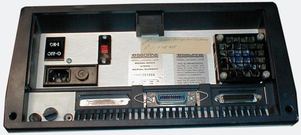 Rear panel