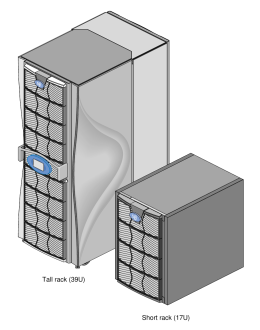 SGI Origin 3000 series tall and short racks