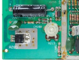 Atari 2600 CX2600A regulator A203 area (Rev 16)