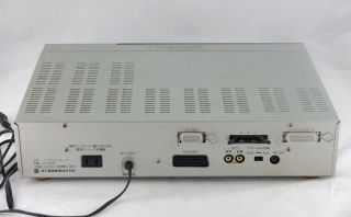 National CF-3000 rear panel