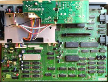Sony HB-55P inside
