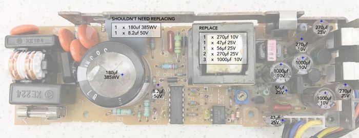 Mac LC PSU Recap Guide