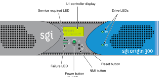 SGI Origin 300 front panel controls