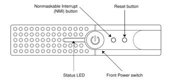 SGI Origin 200 front panel controls