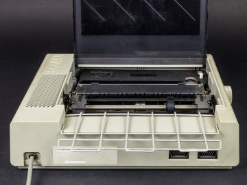 Atari XMM801 rear panel