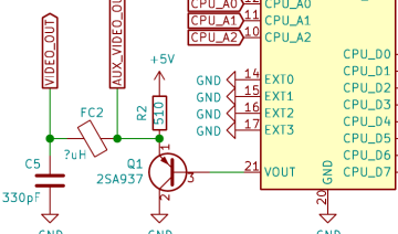NES-001 video buffer Q1 and R2 (Schenk redraw)
