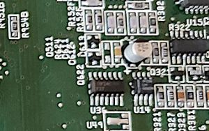 Amiga 600 Rev 2D board, reset timer U14 and U36 (Ajne01)