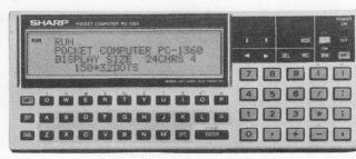 Sharp PC-1360 (service manual cover)