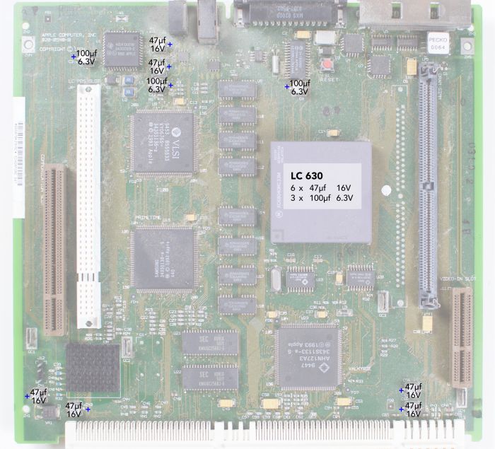 Mac LC 630 Recap Guide