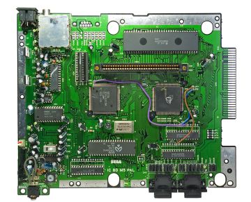 Sega Mega Drive M5 PAL main board