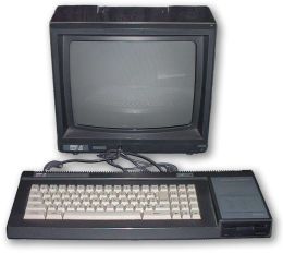 Amstrad CPC 6128 with monitor