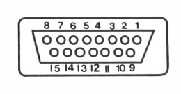Atari CX52 controller cable connector pins (FSM figure 6-3)