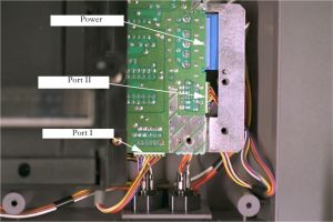 NES-001 PCB lead connectors (Nintendo ASC manual)