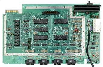 Atari 5200 four-port motherboard