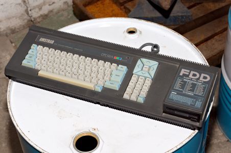 The keyboard unit and disc drive