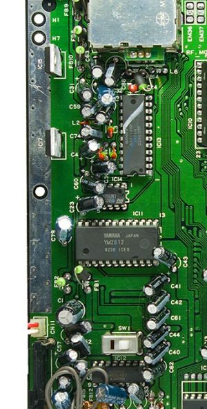 Sega Mega Drive Model 1 regulators IC15 and IC17