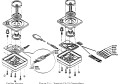 Atari CX40 joystick construction (2600 field service manual figure 7-1)
