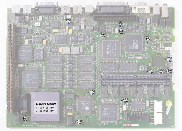 Quadra 660AV Recap Guide