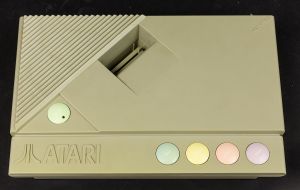 Atari XE Game System console (top)
