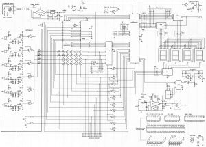 Sharp MZ-40K schematic diagram