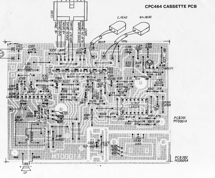 File:Amstrad CPC464 cassette PCB layout.png
