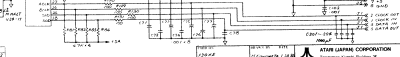 Atari 130XE POKEY serial lines to SIO J1 (C070065 schematic)