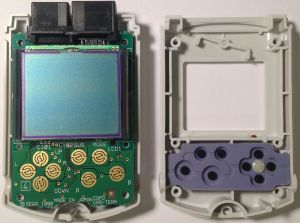 Sega Dreamcast VMU board front