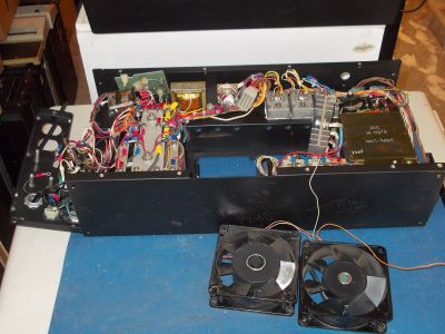 PDP-8/E power supply during restoration (Tony Duell, CC BY 2.0)