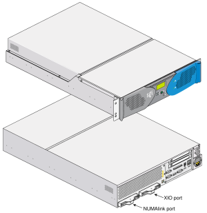 SGI Onyx 300 compute module (User's Guide Figure 1-15)