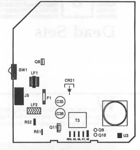 Macintosh analog board power supply suspects (Macintosh Repair and Upgrade Secrets Fig 6-1)