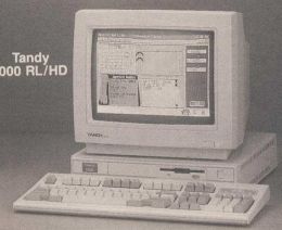 Tandy 1000 RL HD (Radio Shack catalogue RSC-22A, 1991)