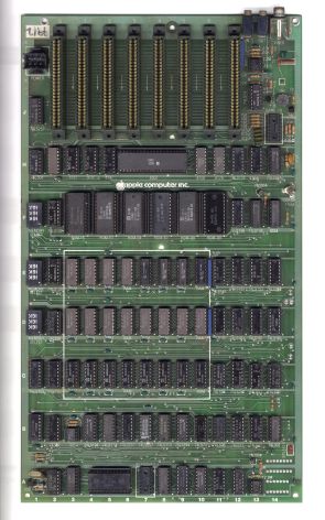 Apple II j-plus Main Logic Board