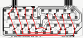 Sinclair ZX Spectrum Membrane Schematic