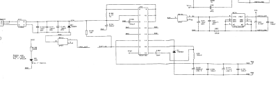 Atari Jaguar schematic, power input, U38 and REG1