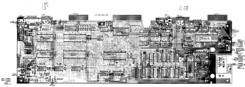 File:Amstrad CPC664 main PCB layout.jpg